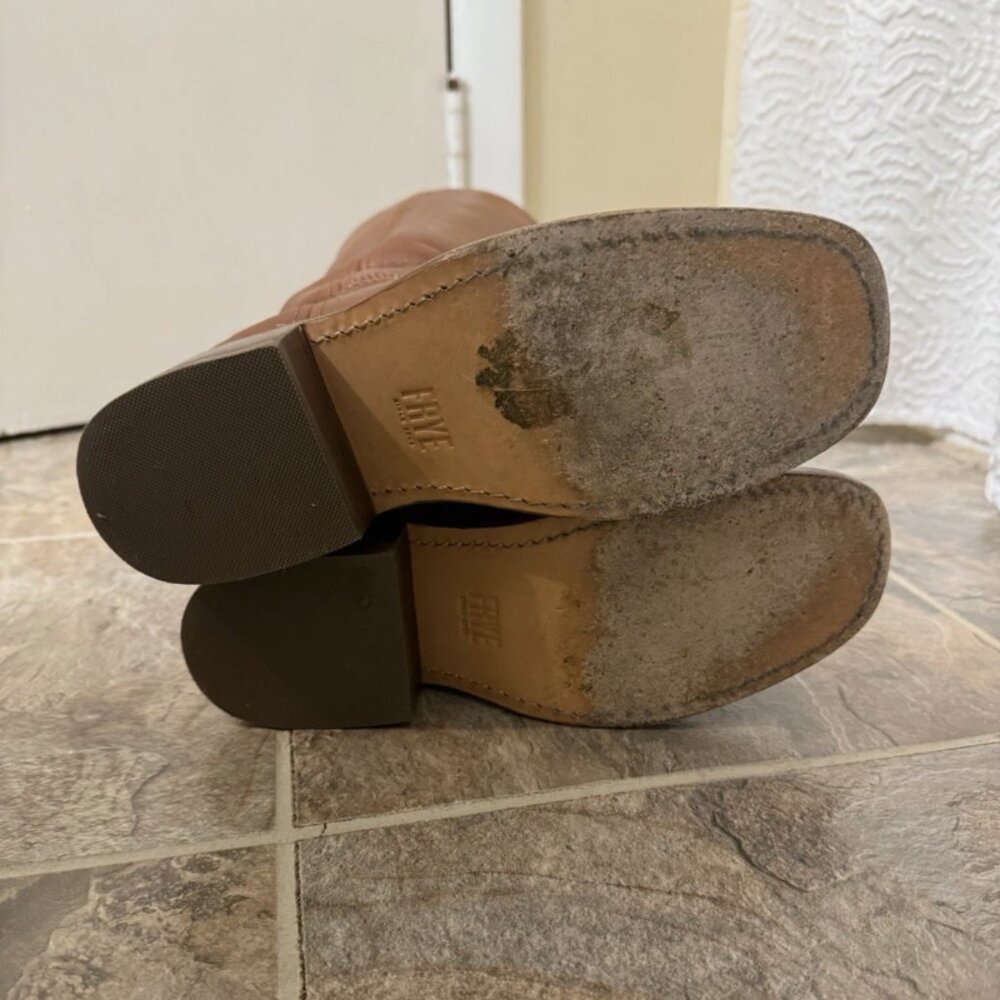 Frye Campus 14L Boots Saddle - Picture 4 of 5